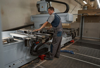 Image of man at Production Line