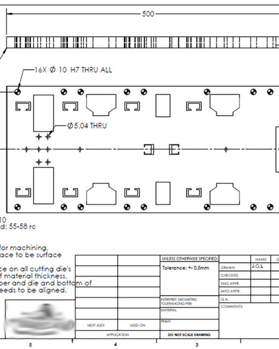 Product Development - Steel parts